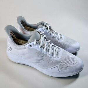 FootJoy White and Light Gray Athletic Slip-On Shoes